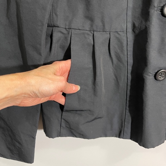 J.Crew Button Down Rain Coat Size XS/S - Picture 4 of 7